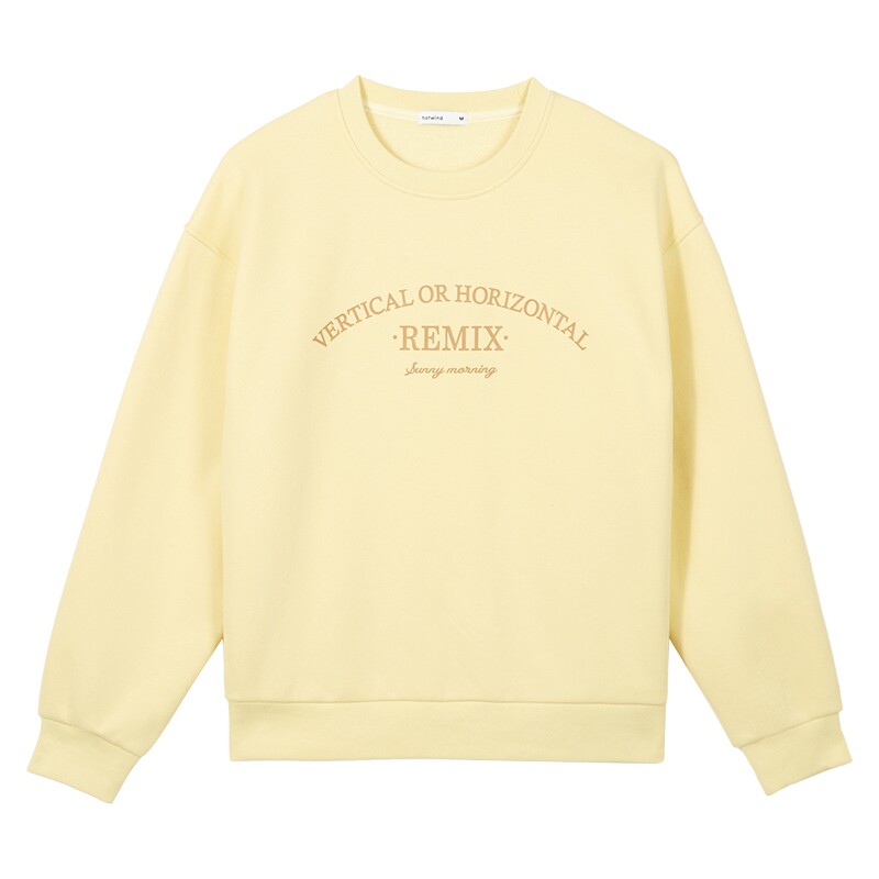 热风女装23冬卫衣新品5折起
