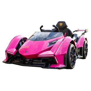正版vision gt 兰博基尼儿童电动汽车宝宝遥控跑车玩具四轮可坐