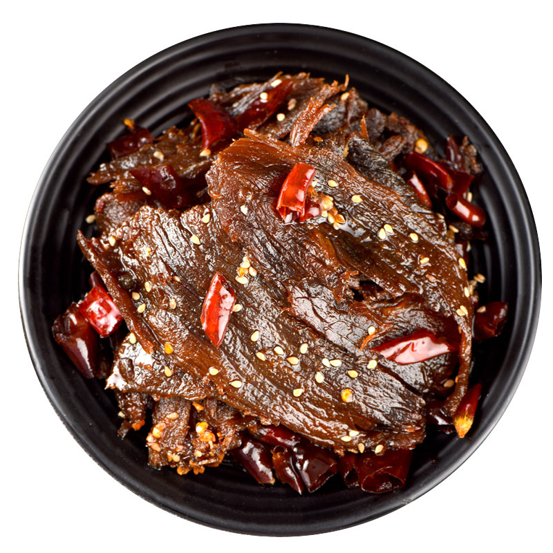 雷仁甲麻辣火边子牛肉冷吃牛肉小零食熟食袋装即食四川自贡特产