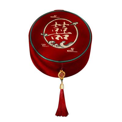 针线盒娘家高档嫁妆实用针线包红色全套结婚用品女方陪嫁物品大全