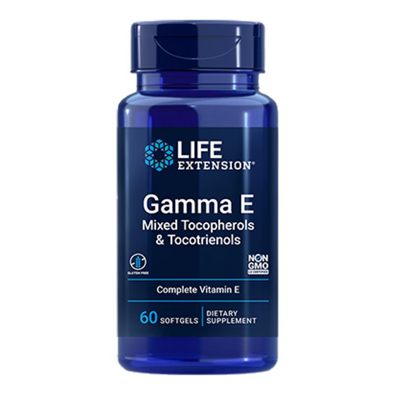 现货 Life Gamma E维生素E混合生育酚60粒