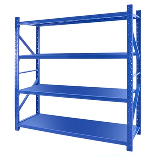 仓储货架立柱仓库蝴蝶孔立柱货架配件中轻型货架置物架多层铁架子