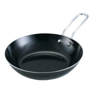 日本进口UNIFLAME户外便携迷你小号平底锅小煎锅露营小炒锅小铁锅