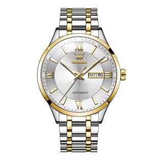 欧利时男士手表全自动机械表正品夜光中老年男款商务防水品牌腕表