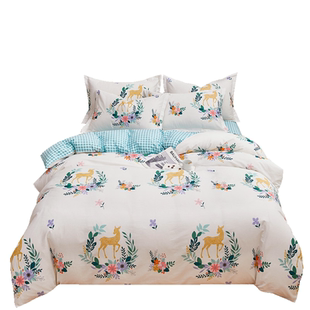 全棉被套单件100纯棉双人200x230斜纹春夏季儿童被罩单人学生宿舍