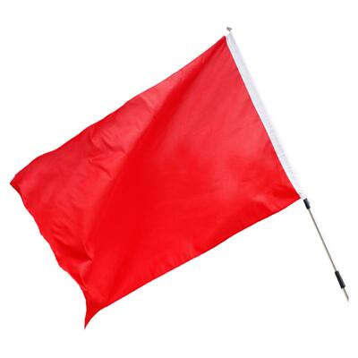 防水纳米加厚纯红色6号1号红旗