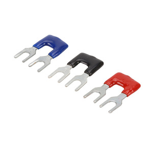 TB-1502短路条2位短路片15A固定式接线端子2P短接片 继电器连接条