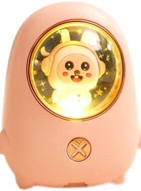 兔子电热饼充电暖手宝学生手拿灯