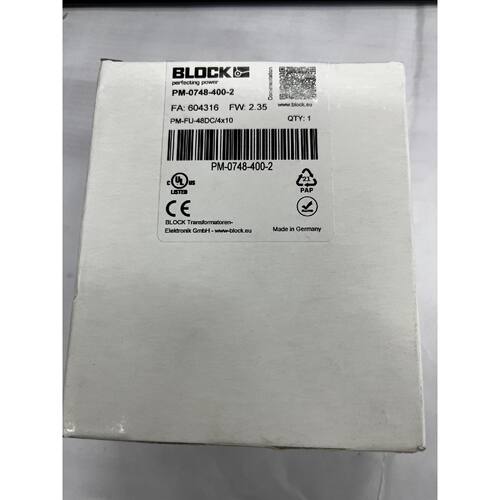 议价BLOCKPM07484002直流分配单元48V输可维修