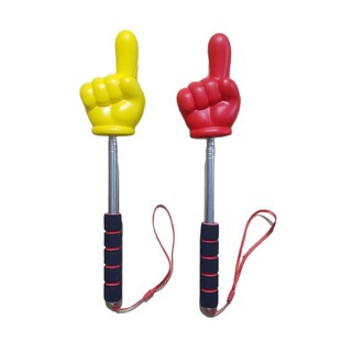 伸缩石头剪刀布手海绵食指阅读手势模型泡沫指挥棒手指棒教学教鞭