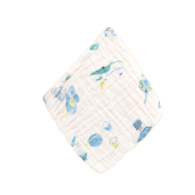 婴儿毛巾新生超软洗脸宝宝洗脚洗屁屁专用纱布小方巾口水巾手帕