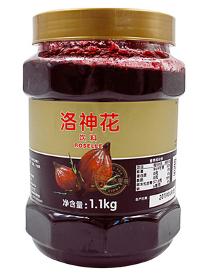 鲜活洛神浓浆优果c奶茶原料