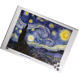 包邮高品质香港4000片超大特难成人益智世界名画拼图梵高莫奈星空