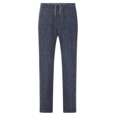 LAMPO/蓝豹男士毛麻休闲裤