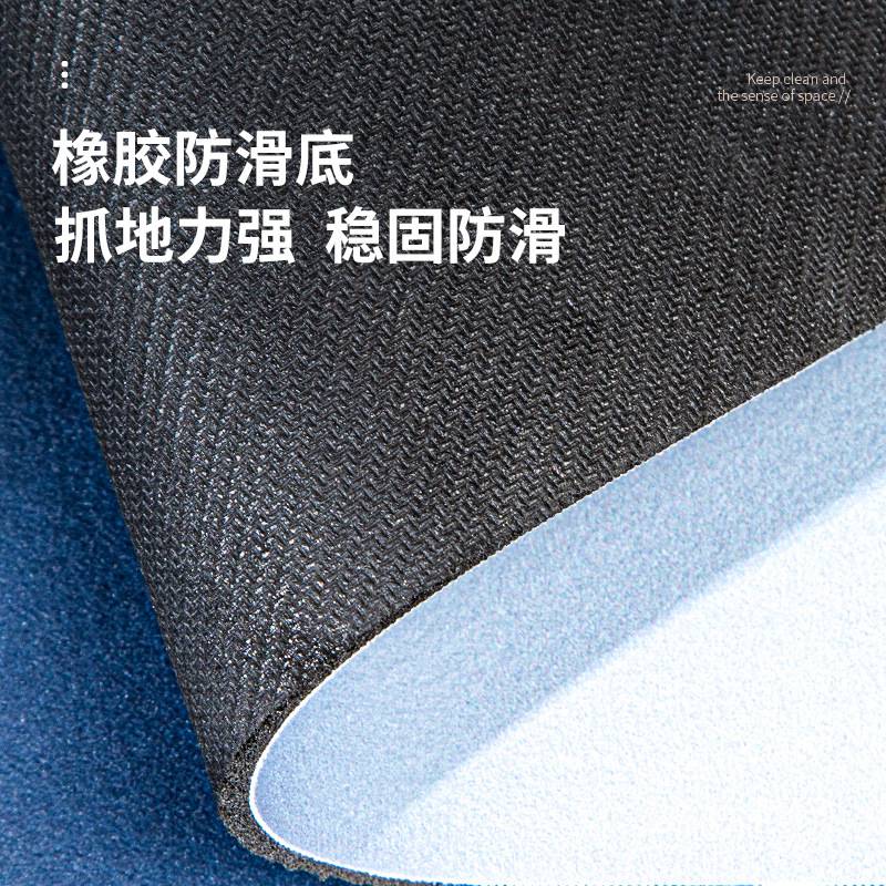 厨房地垫可擦门垫吸水吸油硅藻泥脚垫家用垫子防水防油防滑地毯