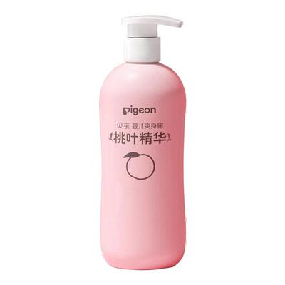 【达播】贝亲桃叶婴儿爽身露宝宝护肤保湿露480ml