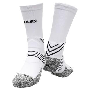 天朗足球TLSS STRIKER运动训练防滑毛巾底中筒薄足球袜TSS02471
