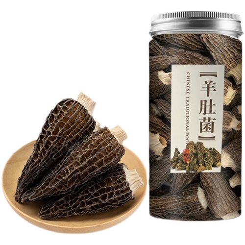 羊肚菌干货旗舰店非野生500g新鲜羊肚菇菌菇炖煲汤材料云南特产