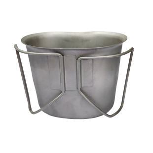 美军版饭盒不锈钢户外便携锅具军迷野炊烧水壶杯原品公发美国制造