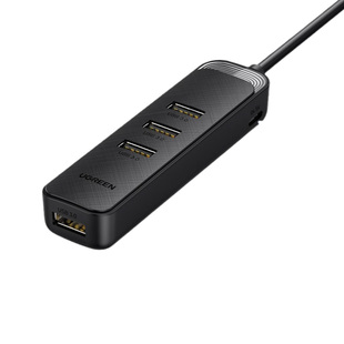 绿联USB扩展器插头多口集分线器接口转换3.0台式外接供电typec拓展坞hub延长线一拖四笔记本电脑平板手机usp