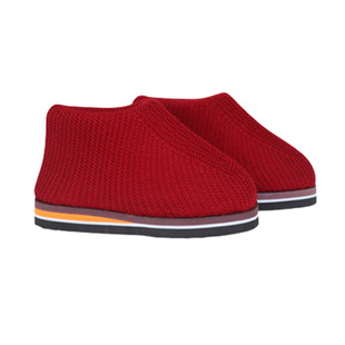 自制毛线鞋手工编织成品防滑男士女士款厚底家居老式勾毛线棉鞋冬