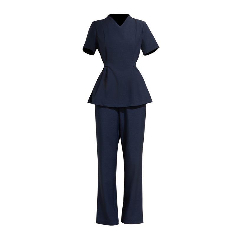 美容师工作服女套装美容院