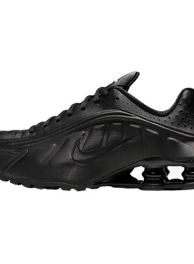 NIKE耐克女鞋秋新款SHOX R4气柱运动鞋黑色缓震跑步鞋AR3565-004