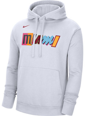 Nike/耐克正品迈阿密热火队城市版男子连帽卫衣DN8665-100