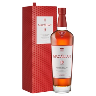 【指南针】麦卡伦经典18年雪莉桶新版单一麦芽威士忌洋酒MACALLAN