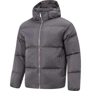 李宁短款短羽绒服男士官方新款韦德系列连帽宽松冬季鹅绒运动服