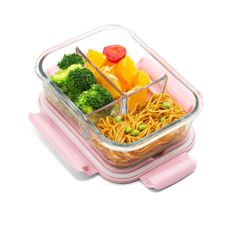 玻璃饭盒可微波炉上班族带饭餐盒