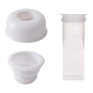 厨房下水管防臭密封圈洗手池台盆器面盆地漏防臭塞封口盖排水配件