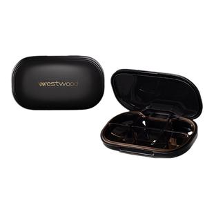 药盒便携式迷你一日三餐药丸药片收纳盒一周七天食品级装药分格盒