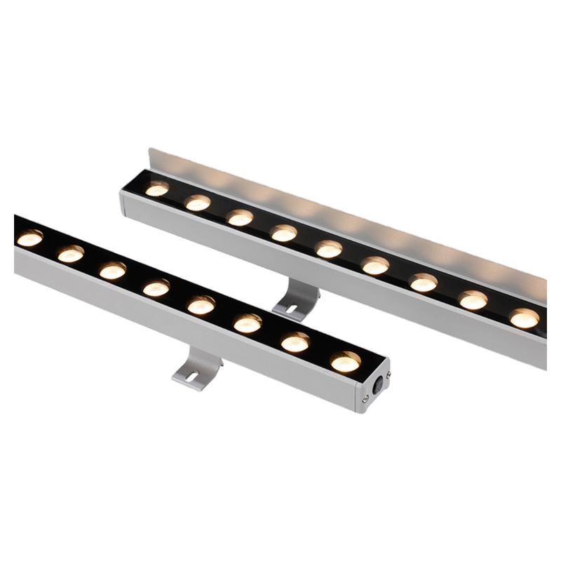 DMX512外控全彩24W36W无缝对接洗墙灯防水楼体公园墙面护栏轮廓
