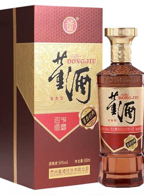 董酒董香经典54度500ml白酒