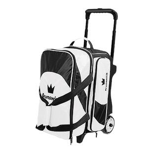 BEL保龄球用品  新款宾士域球包 黑白拼色 保龄球拉杆双球袋