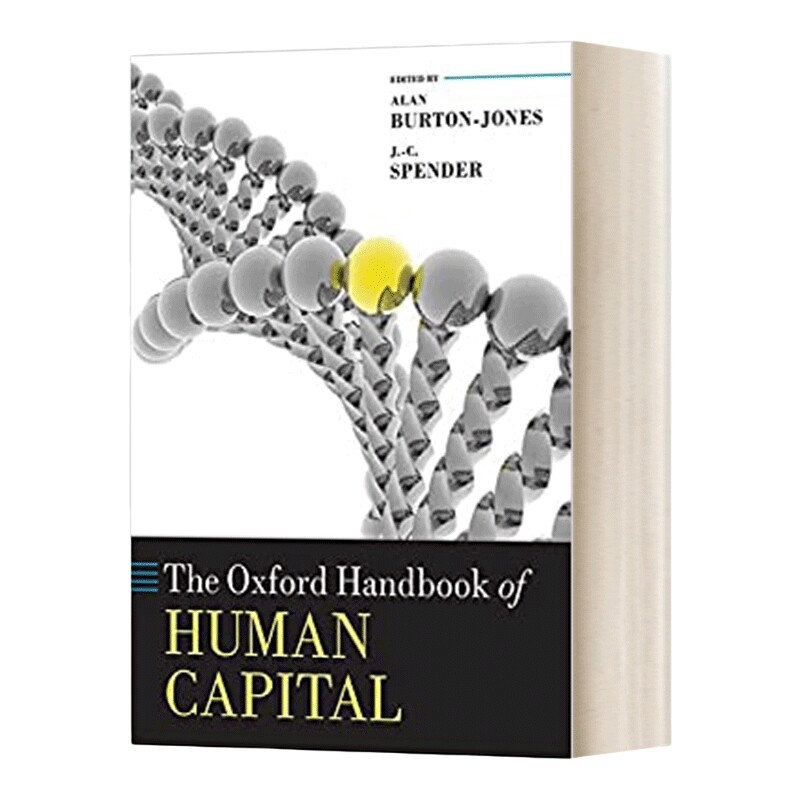 英文原版 The Oxford Handbook of Human Capital 牛津人力资本手册 英文版 进口英语原版书籍