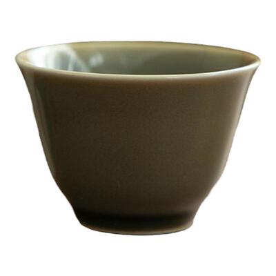 德化陶瓷青瓷茶杯功夫主人杯个人