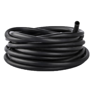 黑色硅胶管软管吸粮机耐高温绝缘胶管工业级耐油加厚定制