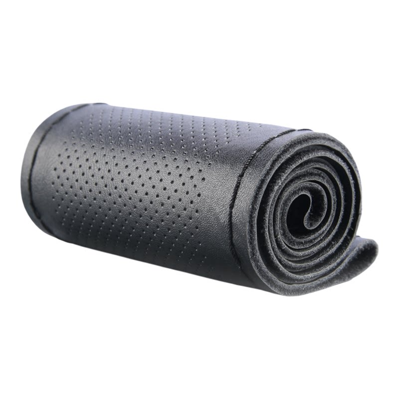 手缝皮套四季真皮通用商务方向盘