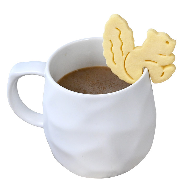 可爱挂杯猫咪卡通饼干模具挂杯小狗动物曲奇咖啡装饰按压烘焙工具