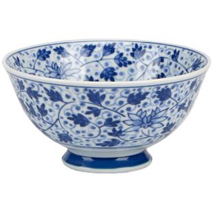 日式进口米饭碗有田烧高脚防烫创意家用大碗陶瓷釉下彩餐具套装