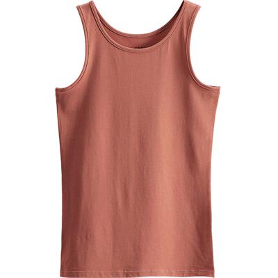 莫代尔棉内搭打底修身无袖背心女