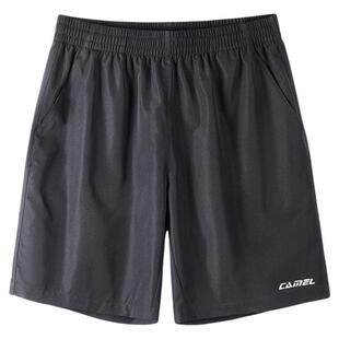 【速干】骆驼运动短裤男士夏季薄款透气休闲宽松健身跑步五分裤