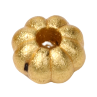 保色古法沙金碎金子蜻蜓眼隔珠隔片 扭扭珠手链项链垫片DIY串散珠