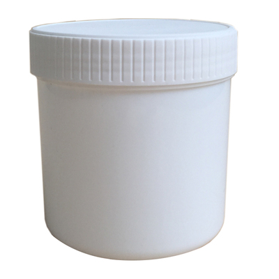 600ml储物大口白色耐高温塑料罐