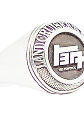 渡鸦丰田陆巡7系925银手工戒指