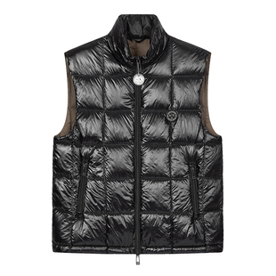 Armani/阿玛尼 AX 男士潮保暖羽绒服背心外套 XM003475 AF23755