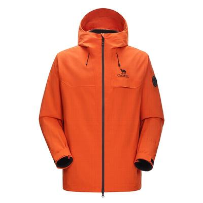 骆驼雨神冲锋衣2.0版三合一新款远山蓝外套男户外防水登山服装女