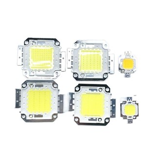 LED投光灯集成光源灯珠大功率50W超亮芯片100W灯芯灯片配件36V10w